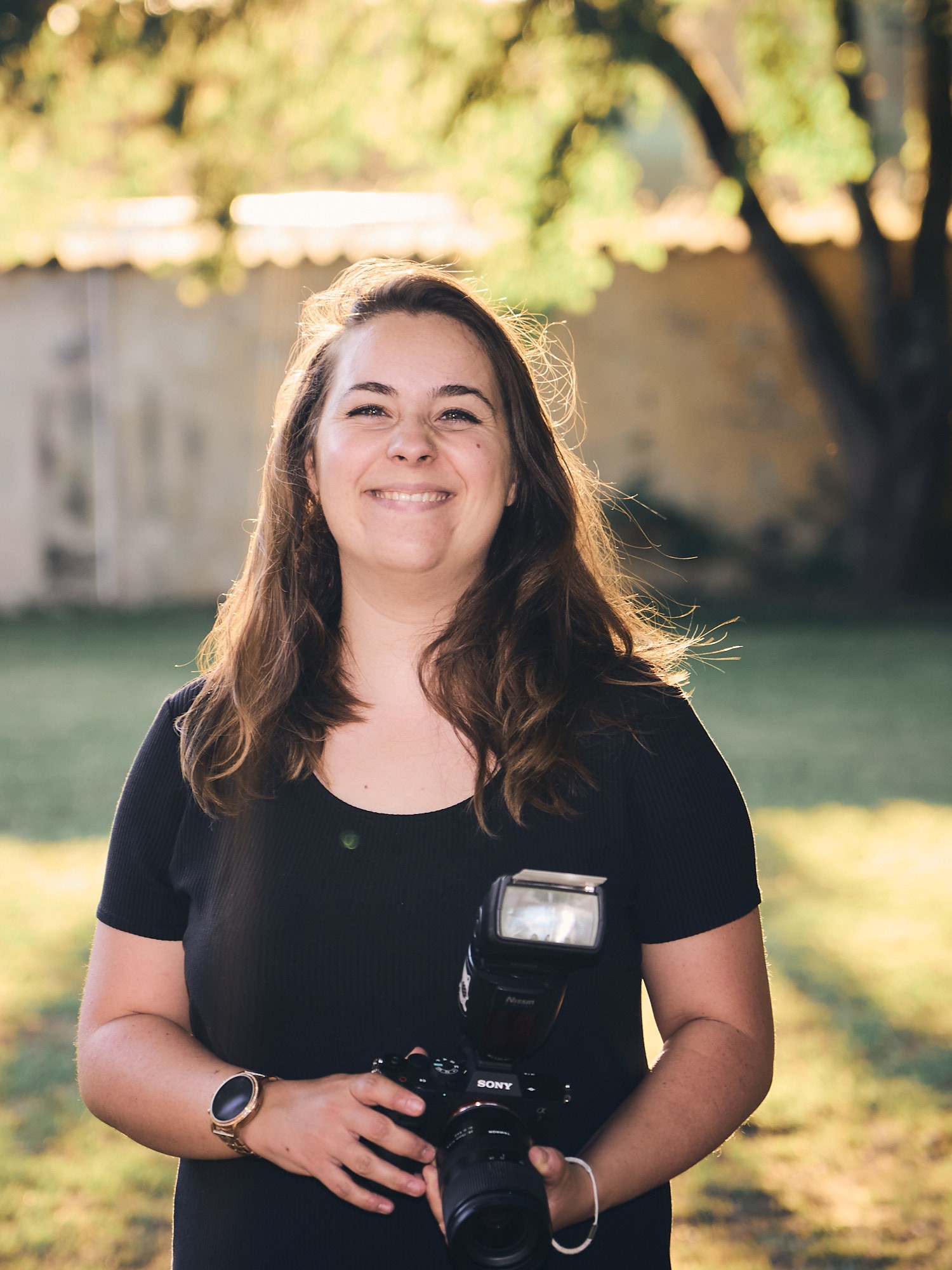 Justine, photographe
