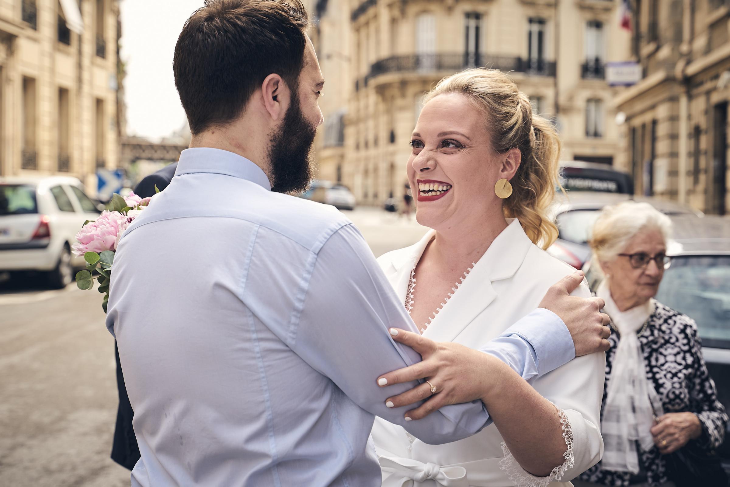 Photographe mariage PARIS 8E — Amélie & Michaël — PARC MONCEAU