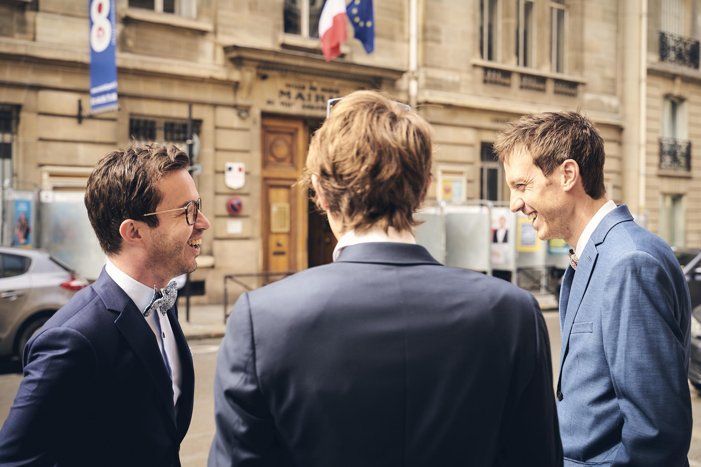 Photographe mariage PARIS 8E — Amélie & Michaël — PARC MONCEAU