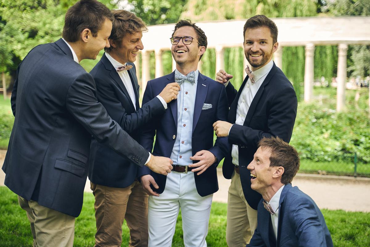 Photographe mariage PARIS 8E — Amélie & Michaël — PARC MONCEAU
